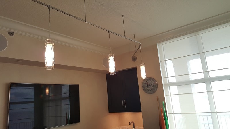 light fixture installation