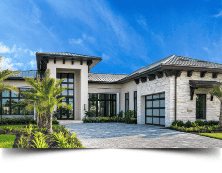 Modern South Florida home with professional electrical work